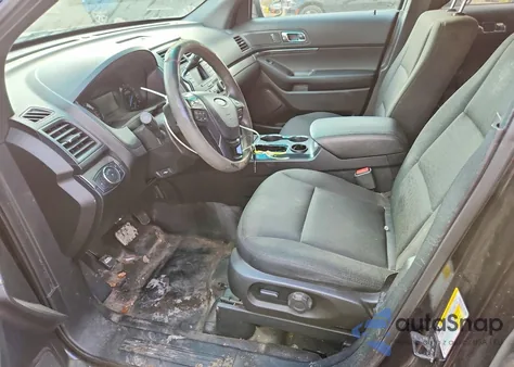 2016 Ford Explorer Police Interceptor z USA, uszkodzony, nr VIN 1FM5K8AR9GGC67663